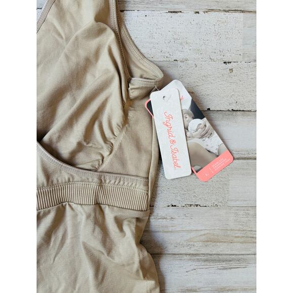 Lot of 2 Ingrid and Isabel Nursing tank tops sz L NWT - Picture 2 of 3